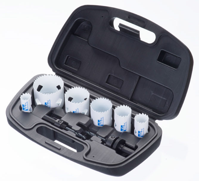 Ideal 36-500 8-Piece Bi-Metal Hole Saw Kit