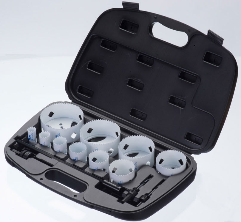 Ideal 36-501 Bi-Metal Hole Saw Kit, 14-Piece