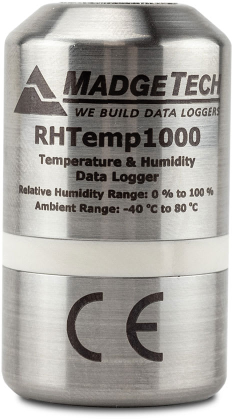 Madgetech RHTemp1000-KR - Stand-Alone Humidity and Temperature Data Logger