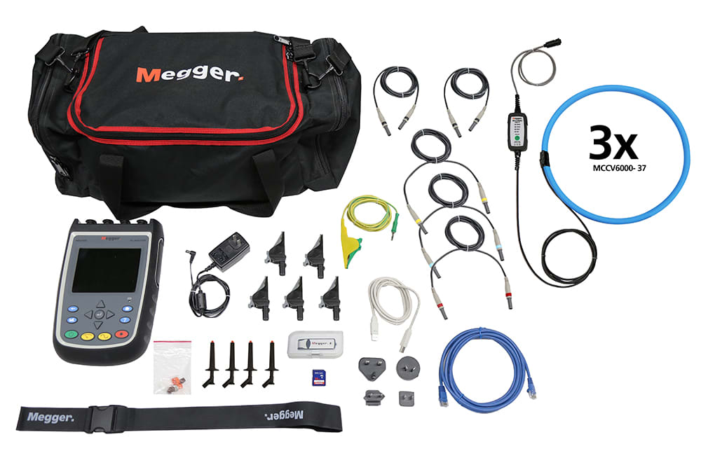 Megger MPQ1000PLATINUMKIT - Handheld Power Quality Analyzer