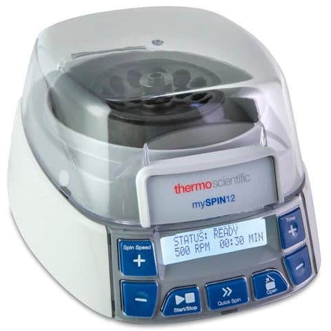 Thermo Scientific mySPIN 12 - Mini Centrifuge, 12 x 1.5/2.0 mL Tube Rotor