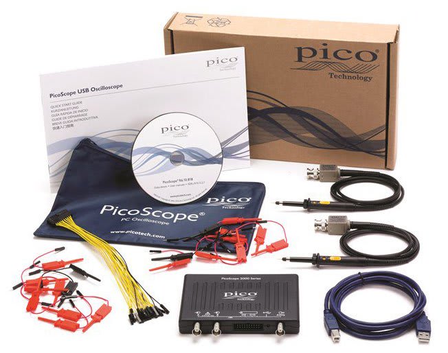 PicoScope 2206B MSO 50 MHz 2+16 Channel Mixed-Signal Oscilloscope