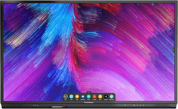 PIZARRA INTERACTIVA PROMETHEAN ACTIVPANEL NICKEL 65 4K WIFI ANDROID 8.0  ALTAVOCES FRONTALES 15 W