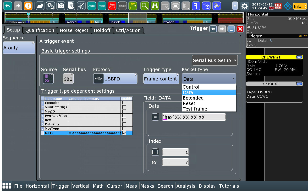 Strong trigger capability