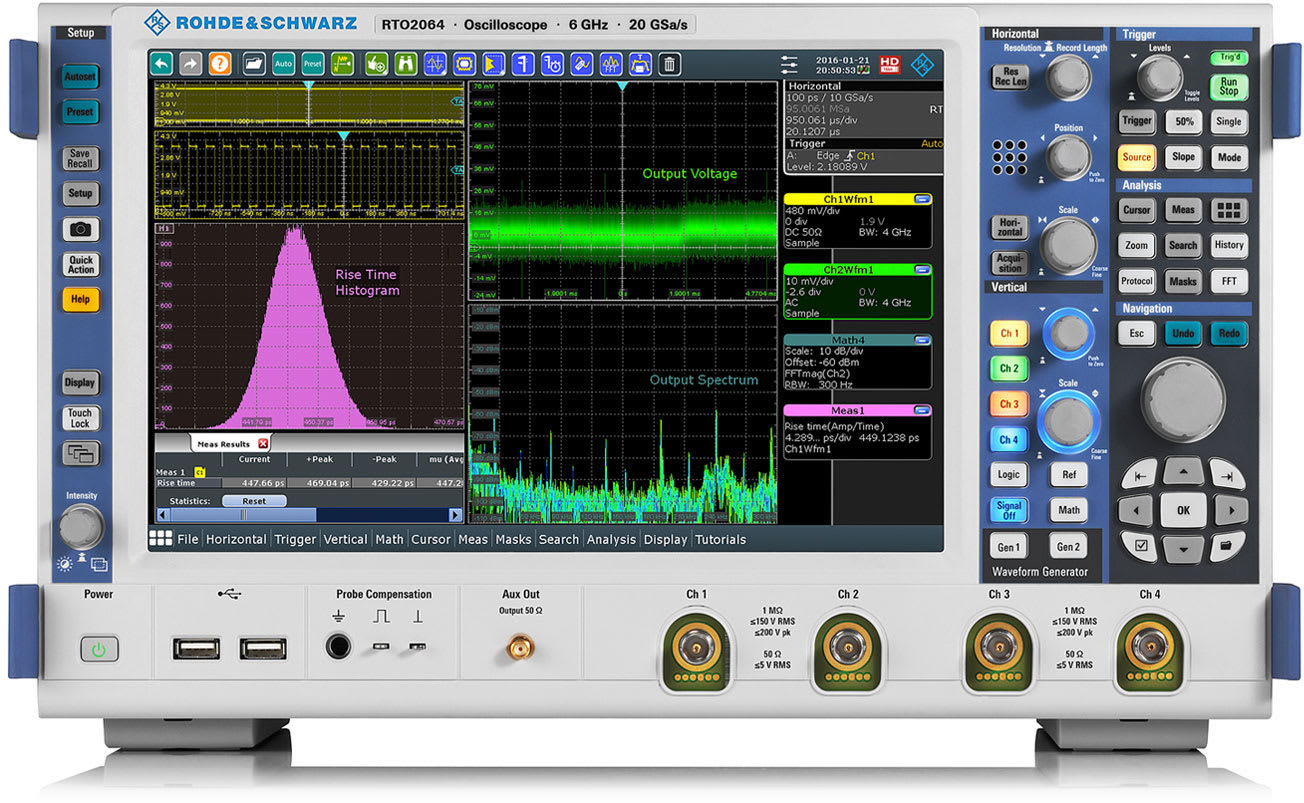 Rohde & Schwarz RTO2000 Series Oscilloscope