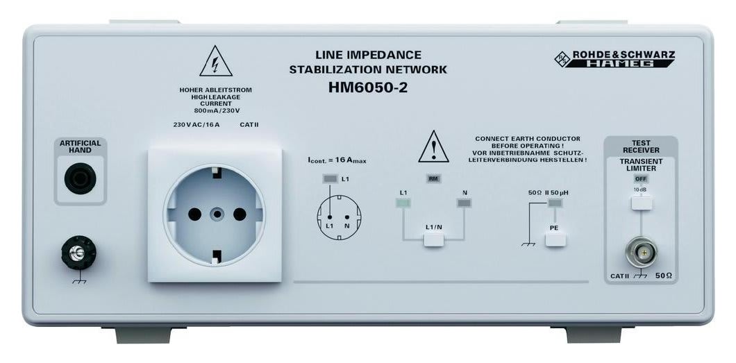 Rohde & Schwarz HM6050-2UK Two-line V-Network (LISN) UK Version | TEquipment