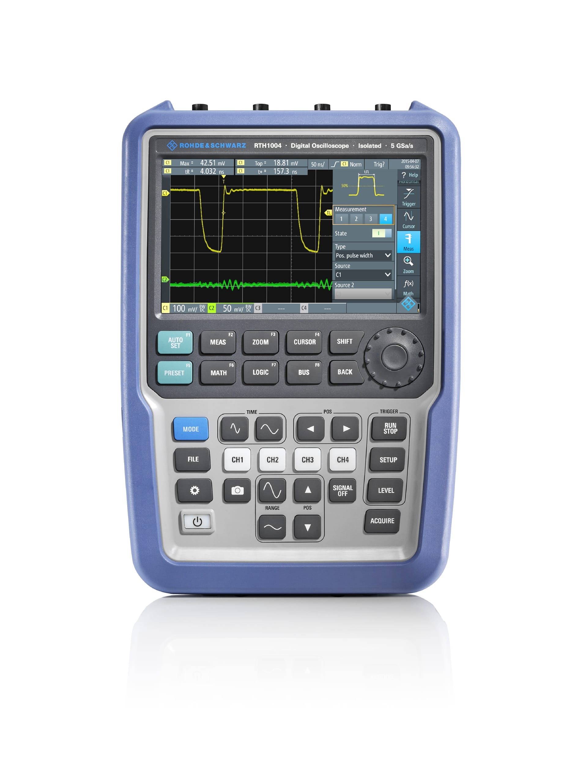 Rohde and Schwarz RTH1024MSO - Scope Rider