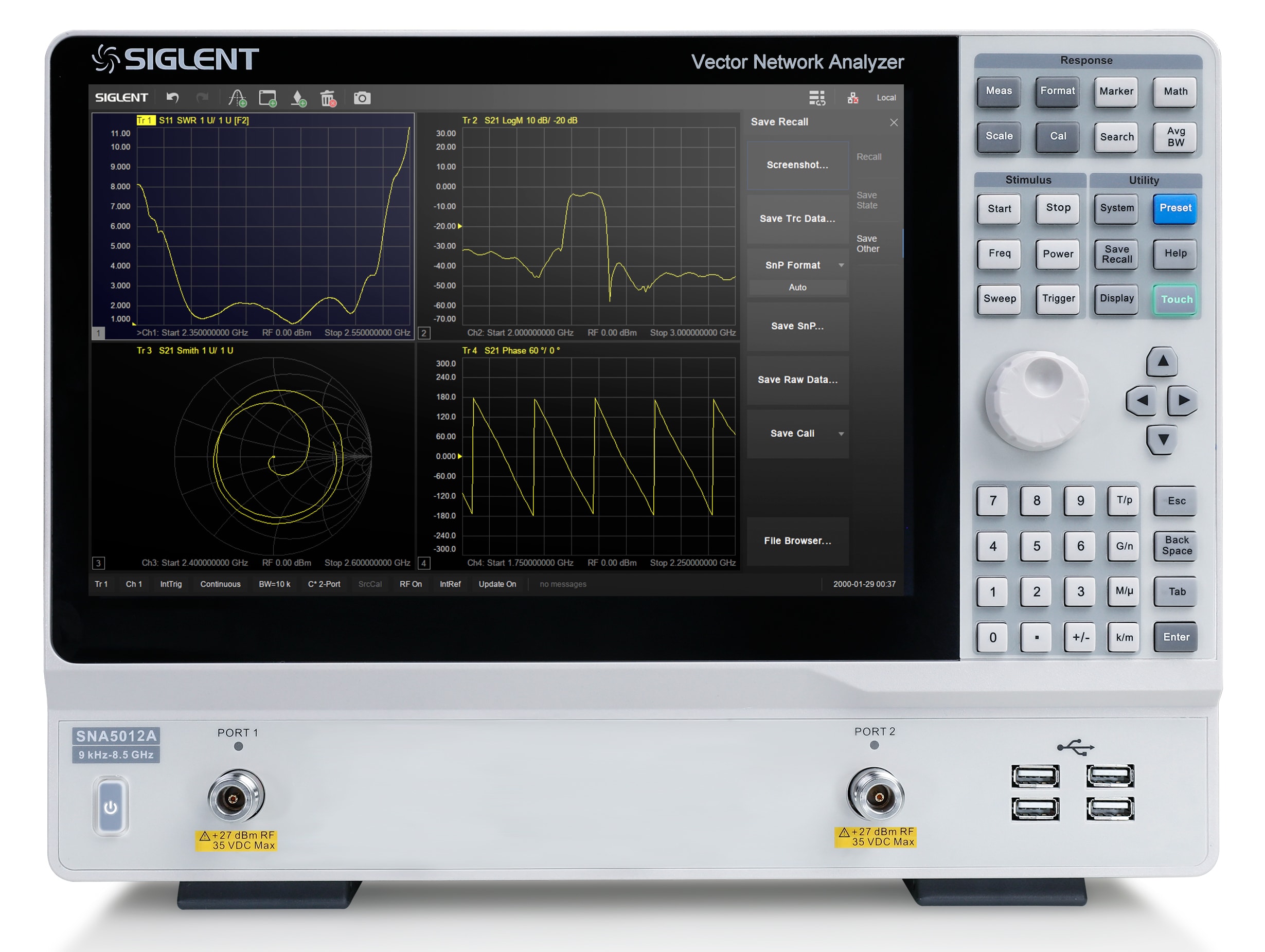 Vector network analyzer что это