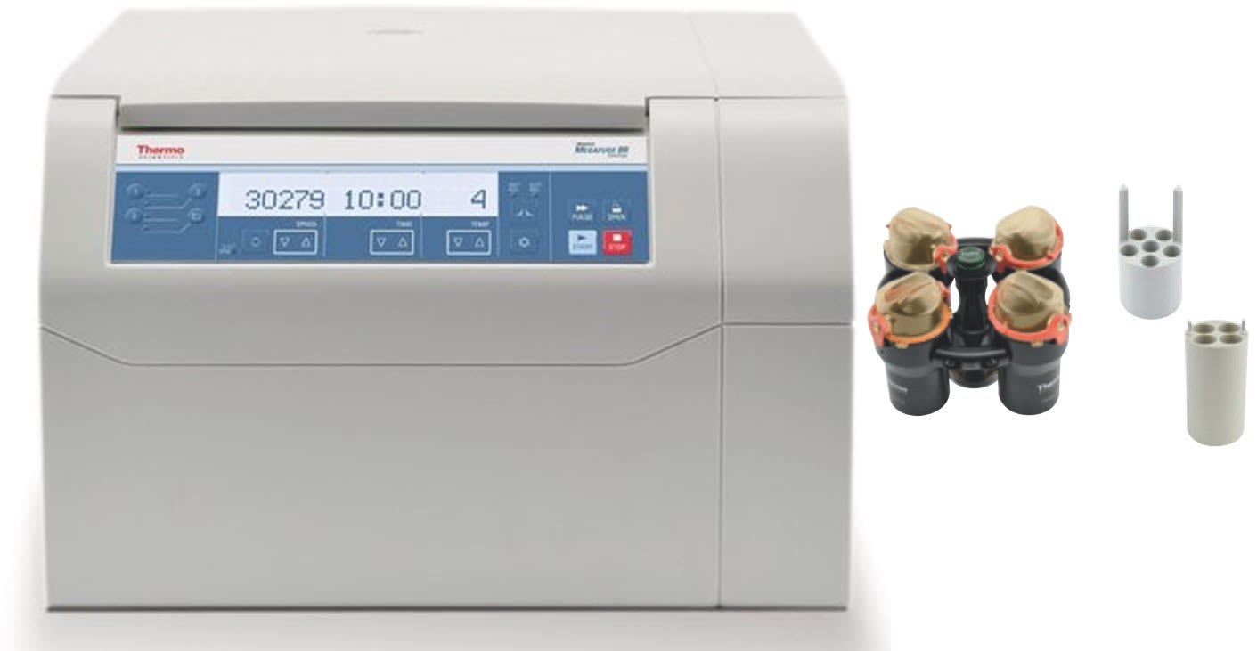 Megafuge 8R Routine Clinical Refrigerated Centrifuge Package 120V