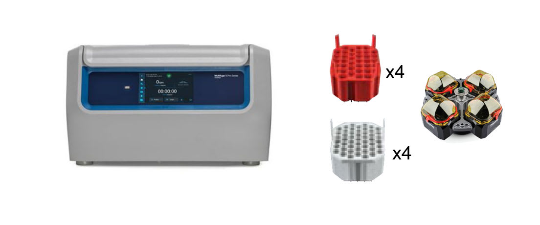 Thermo Scientific Multifuge X4RProMDBT PKG - TX-1000BT Refrigerated Centrifuge Clinical Package, 120V