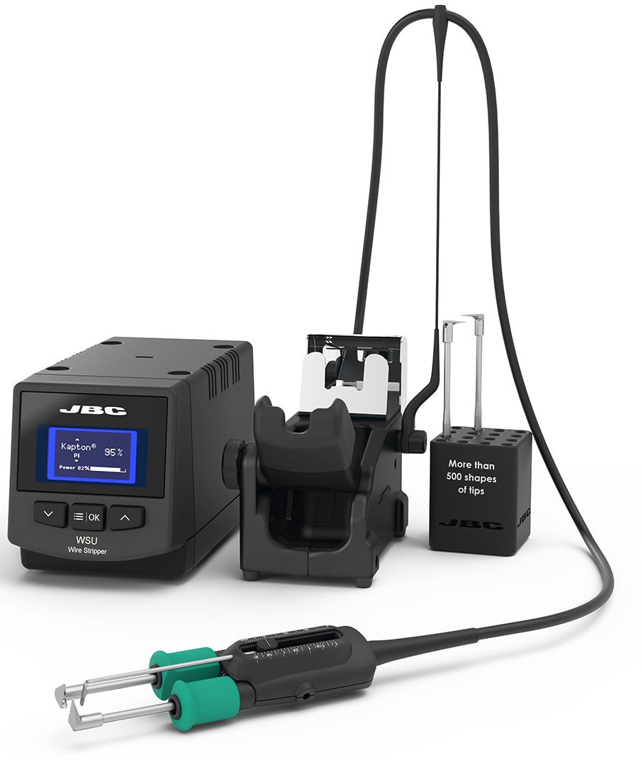 High Temperature Wire Stripping Station