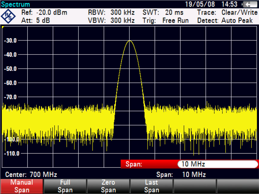 Spectrum Analysis Application