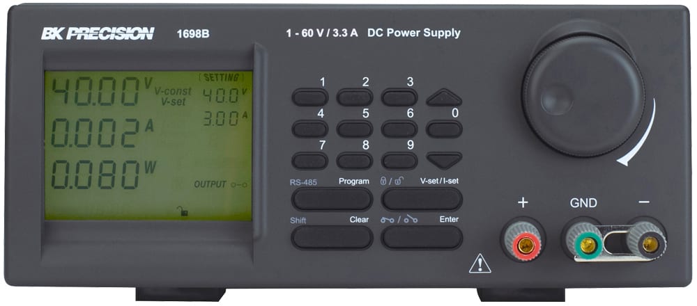 BK Precision 1698B - Programmable DC Power Supply, 60V/3.3A/200W