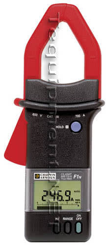 AEMC 1207.03 - Clamp-On Meter Model F3N (TRMS, 400A, Hz, Peak, Smooth, Min/Max)