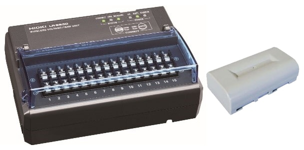 15 Channels Wireless Voltage/Temp Unit with Battery Pack