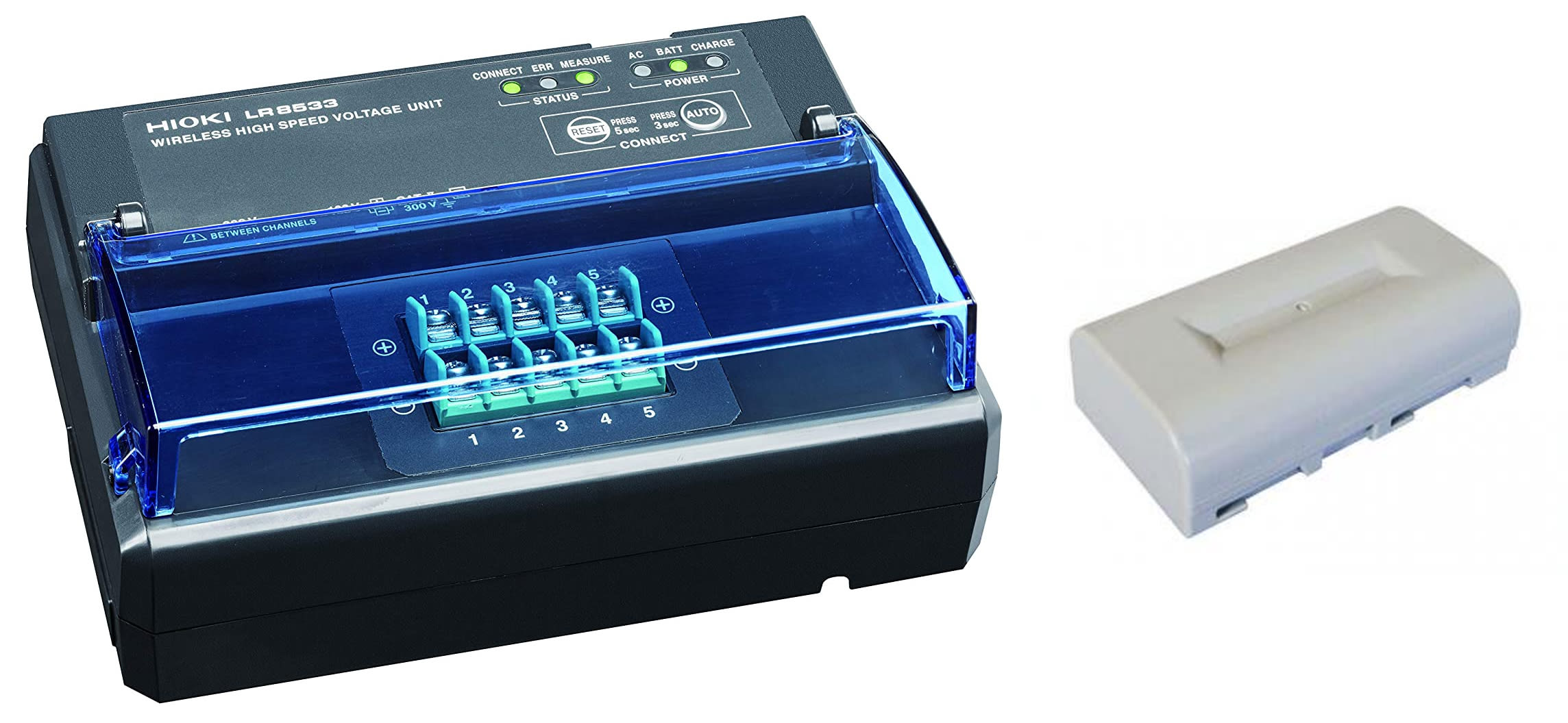 5 Channels Wireless High Speed Voltage Unit with Battery Pack