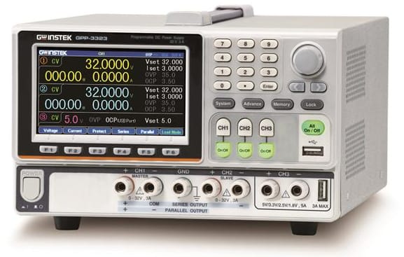 217W Three-Channel Programmable DC Power Supply w/ LAN