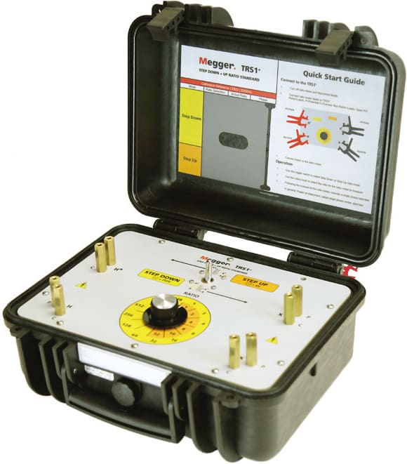 Megger TRS1D - Transformer Ratio Standard (Step Down Ratio Only)