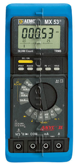 AEMC 2116.69 - DMM Model MX53III w/ Holster, 50000 Count