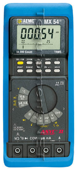 AEMC 2116.7 - DMM Model MX54III w/ Holster, 50000 Count