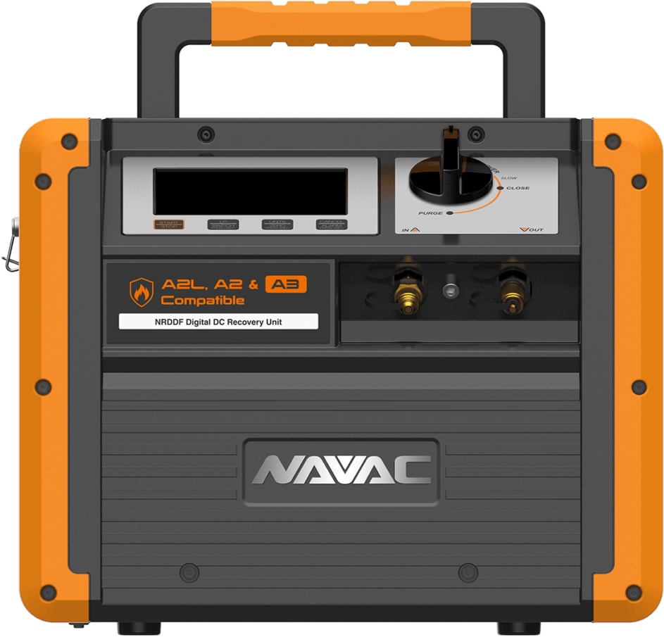 Recovery Unit for Flammable Refrigerants (A2L, A2 and A3 Compatible)-Color Black