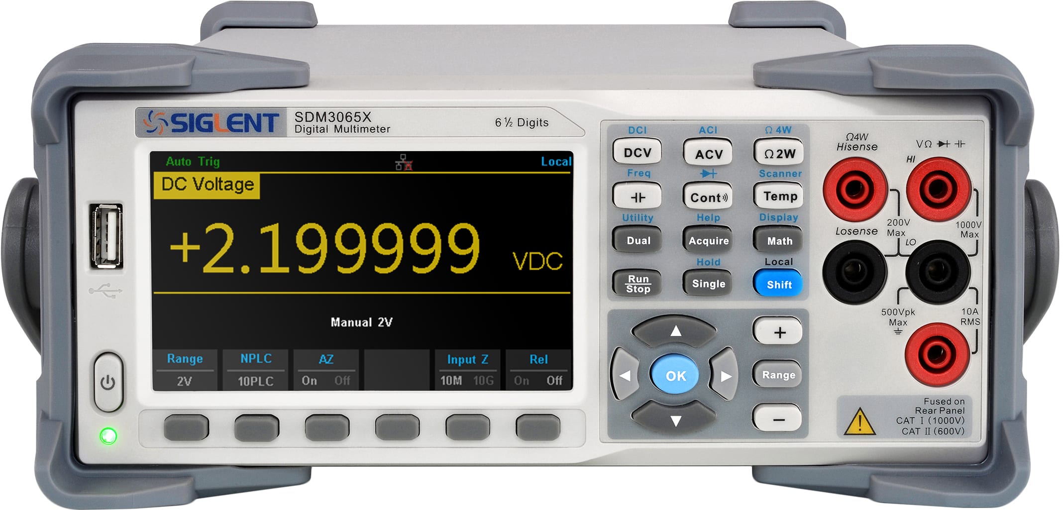Siglent SDM3065X-SC - 6.5 Digit Dual Display Digital Multimeter