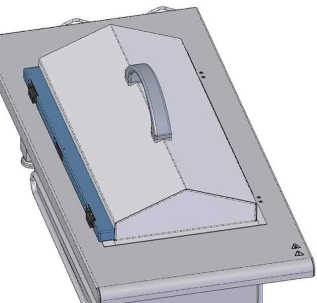 Gable Cover-Reversible Hinged Cover