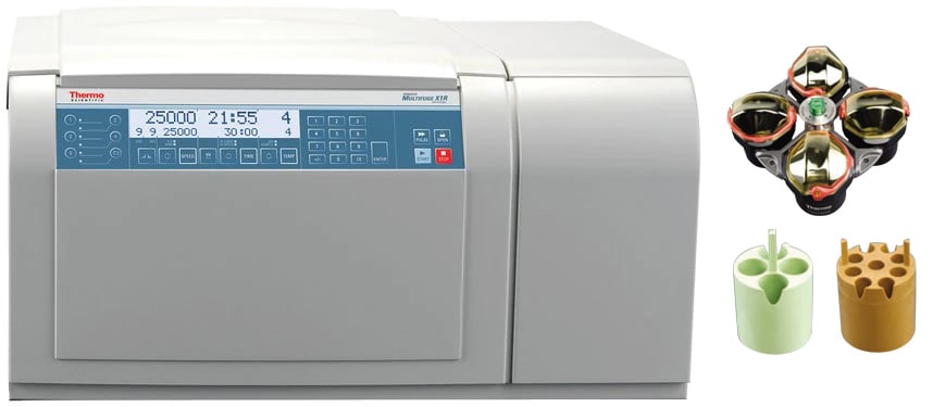 Multifuge X1R Carbon Fiber Rotor Refrigerated Centrifuge Package CF8