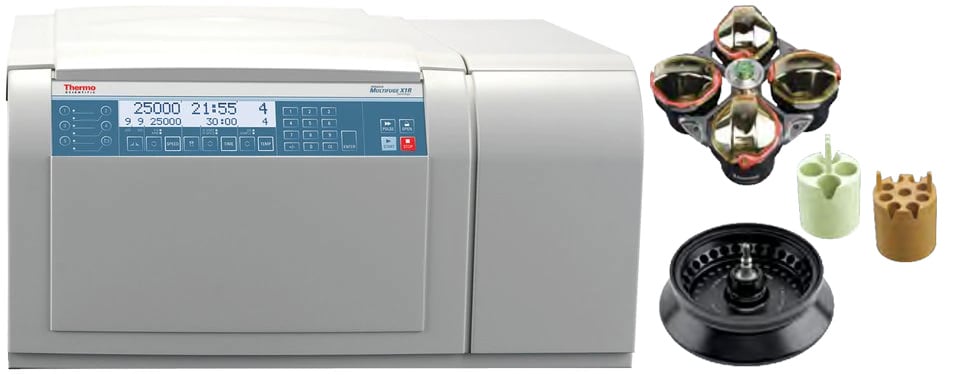 Multifuge X1R Molecular Biology Refrigerated Centrifuge Package, 120V