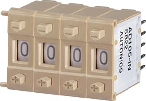 AD105 Series Compact Thumbwheel Switches