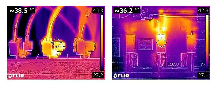 FLIR C3 MSX thermal images fuses insulation home inspection