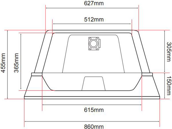 DISCO ORARIO CEE 15x12 cm GEV 4802