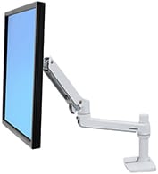 ergotron LX Desk Monitor Arm ホワイト Ergotron LX Desk Mount Monitor Arm, Tall Pole, White