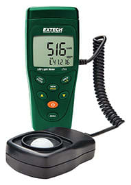 Extech LT45-NISTL Color LED Light Meter with NIST | TEquipment