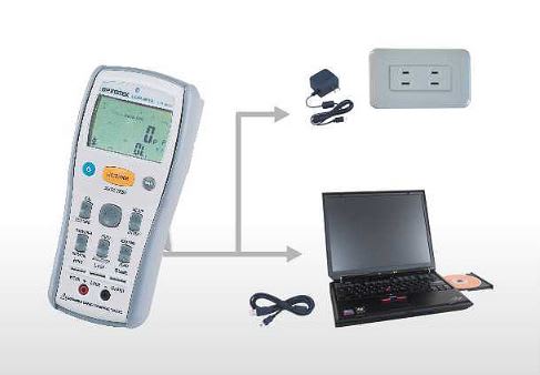 GW INSTEK MODEL LCR-916 HANDHELD LED DIGITAL DISPLAY LCR METER L/C/R/DCR