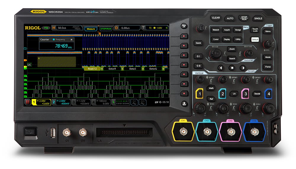 RIGOL MSO5000 Oscilloscope Vs Tektronix Keysight Rohde