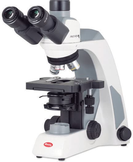 Motic Panthera E2 Trinocular Compound Microscope w/o 100x