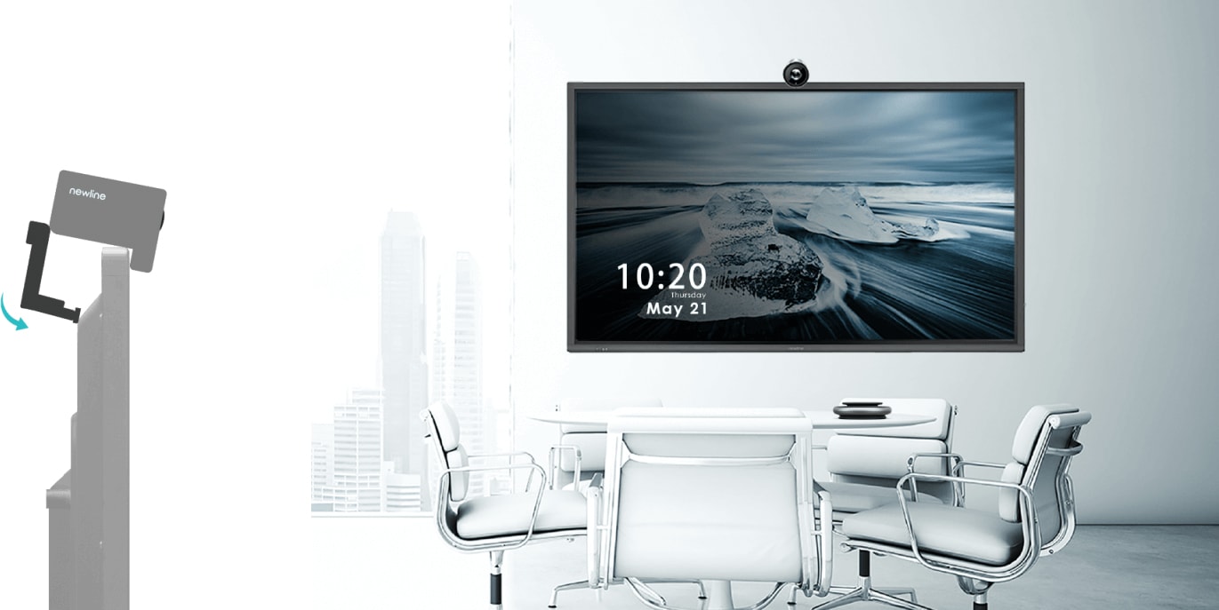 NewLine TANGOCAM Tango HD Camera w/Mic, 1080p 120º FOV (Black