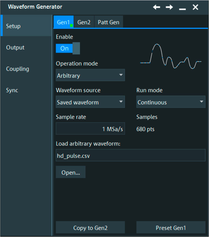 Arbitrary Waveform Generator