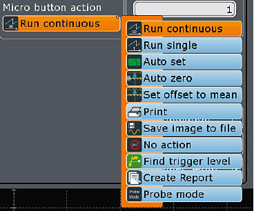 Instrument control at the tip of the probe