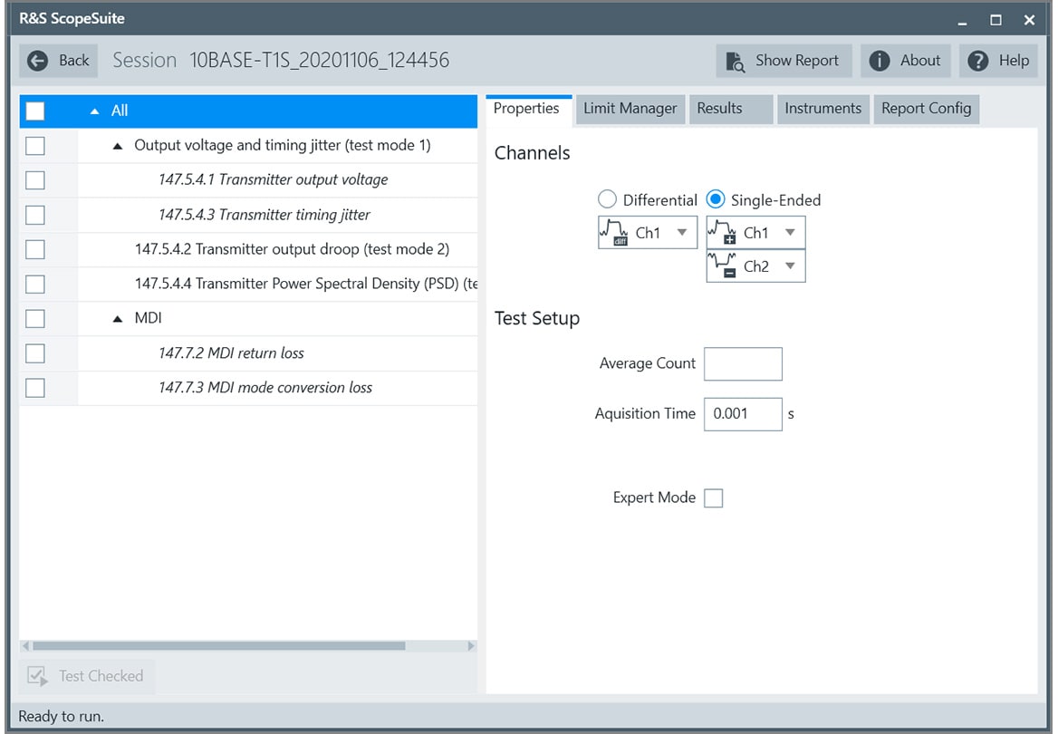Includes all relevant tests