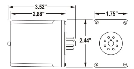 Time_Mark_2601-120VAC_Dimension