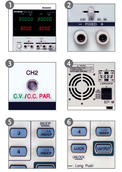 GPD-3303S  GW Instek Alimentatore da banco Programmabile 30V 3A