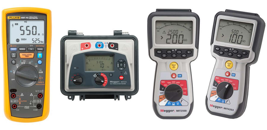 Fluke Backlight Display 2 000 Megohm Electrical Insulation Resistance Tester Megohmmeter 91096982 Msc Industrial Supply