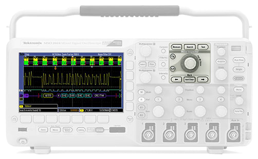 Tektronix DPO2024B - Mixed Signal Oscilloscope (200 MHz, 4 Tektronix DPO2024B - Mixed Signal Oscilloscope (200 MHz, 4