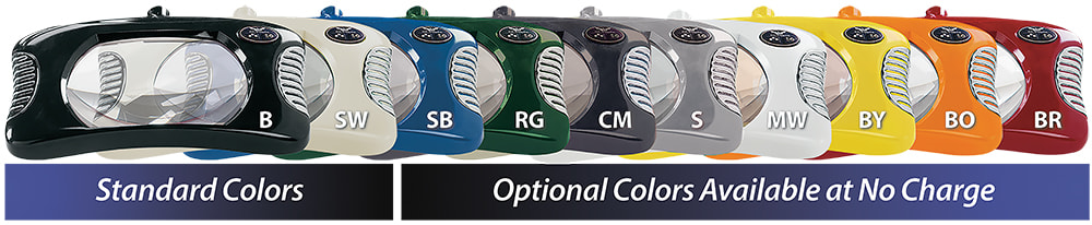 OC White Green-Lite - 7 x 5.25 Rectangular LED Magnifier (ESD Safe)