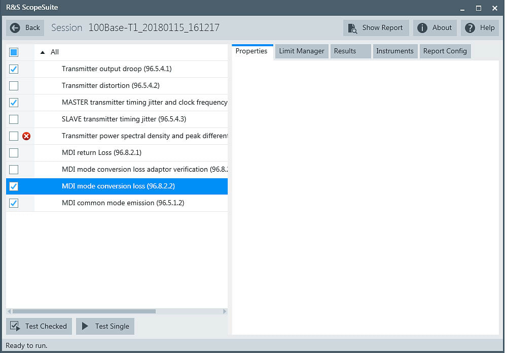 Includes all relevant tests