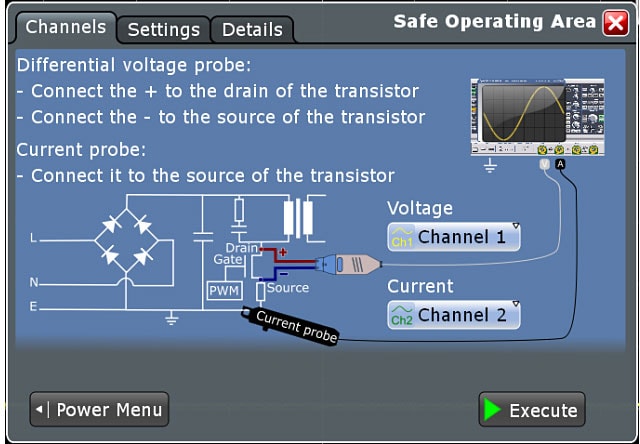 Measurement wizard for fast results