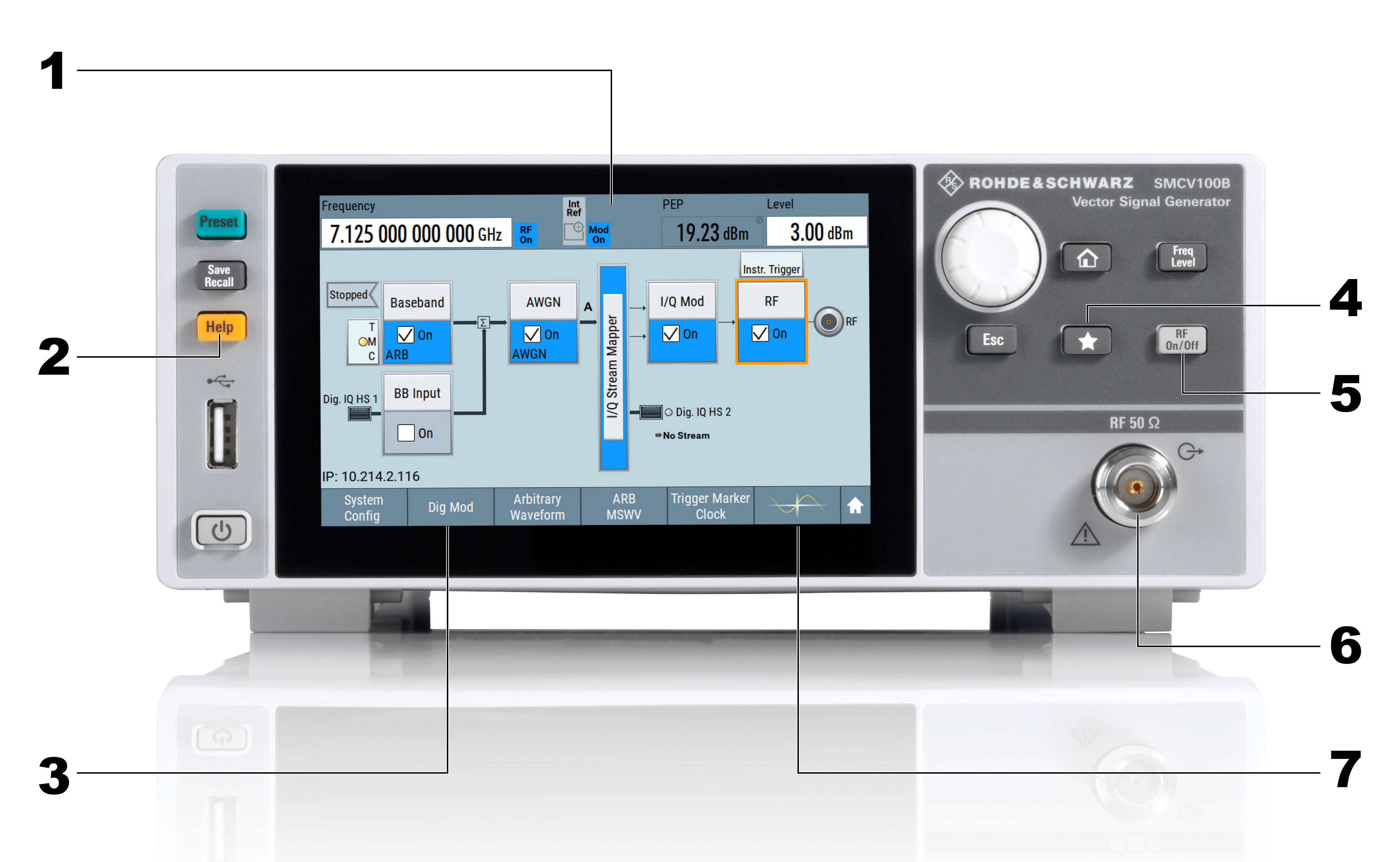 Rohde & Schwarz SMCV100BP1P02 - Vector Signal Generator with