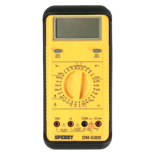 Sperry Instruments Digital Multimeters Comparison Chart TEquipment